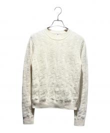 HERMES（エルメス）の古着「Hロゴニット」｜ベージュ