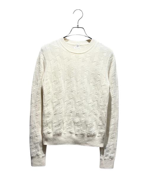 HERMES（エルメス）HERMES (エルメス) Hロゴニット ベージュ サイズ:34の古着・服飾アイテム