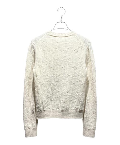 HERMES（エルメス）HERMES (エルメス) Hロゴニット ベージュ サイズ:34の古着・服飾アイテム