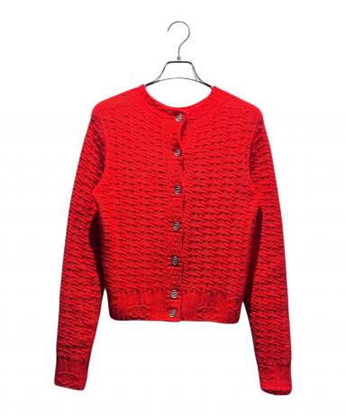 中古・古着通販】CHANEL (シャネル) Coco button cashmere and wool