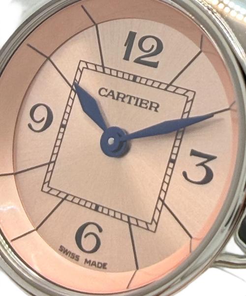 Cartier（カルティエ）Cartier (カルティエ) ミスパシャ/腕時計/クオーツ ピンク文字盤の古着・服飾アイテム