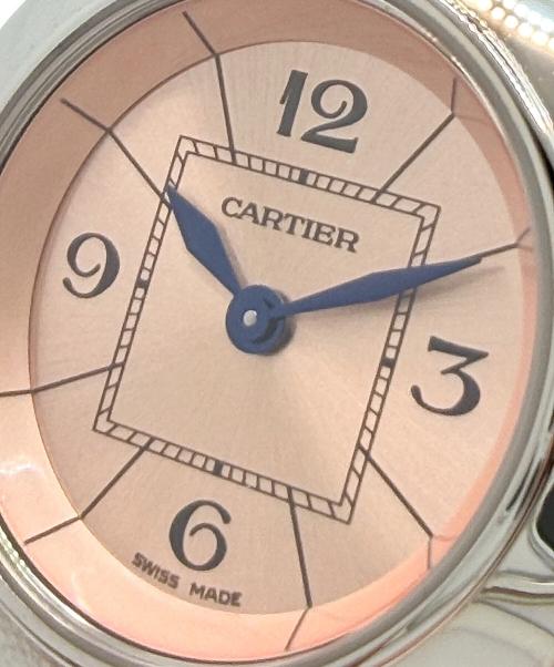 Cartier（カルティエ）Cartier (カルティエ) ミスパシャ/腕時計/クオーツ ピンク文字盤の古着・服飾アイテム
