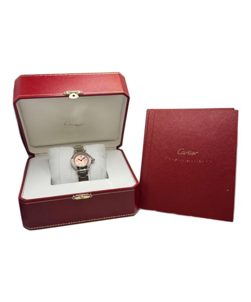 Cartier（カルティエ）Cartier (カルティエ) ミスパシャ/腕時計/クオーツ ピンク文字盤の古着・服飾アイテム