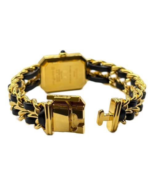 CHANEL（シャネル）CHANEL (シャネル) プルミエールL 黒文字盤 サイズ:L/20mmの古着・服飾アイテム