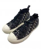 Diorディオール）の古着「オブリーク ウォーキン スニーカー」｜ネイビー×ホワイト