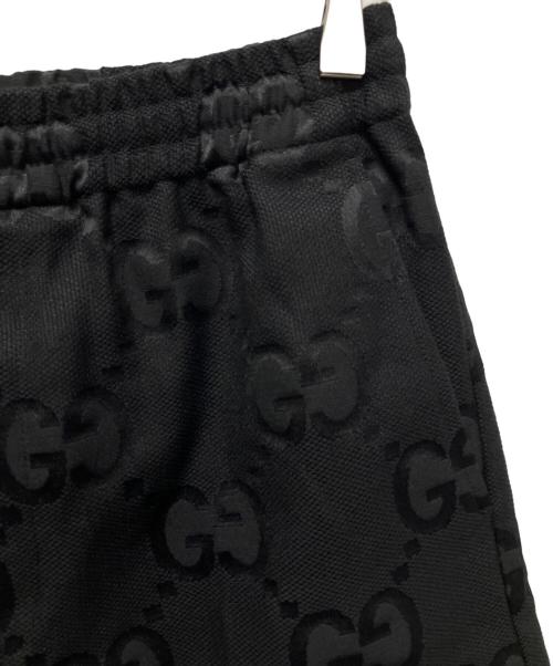 GUCCI（グッチ）GUCCI (グッチ) ジャンボGGキャンバス ハーフパンツ ブラック サイズ:44の古着・服飾アイテム