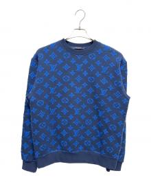 LOUIS VUITTON（ルイ ヴィトン）の古着「モノグラムスウェット　RM192M NPN HHY14W」｜ネイビー