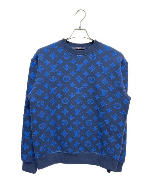 LOUIS VUITTON（ルイ ヴィトン）LOUIS VUITTON (ルイ ヴィトン) モノグラムスウェット　RM192M NPN HHY14W ネイビー サイズ:XSの古着・服飾アイテム