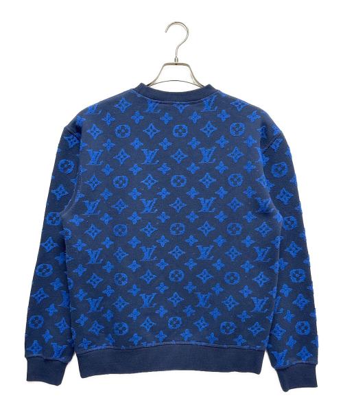 LOUIS VUITTON（ルイ ヴィトン）LOUIS VUITTON (ルイ ヴィトン) モノグラムスウェット　RM192M NPN HHY14W ネイビー サイズ:XSの古着・服飾アイテム