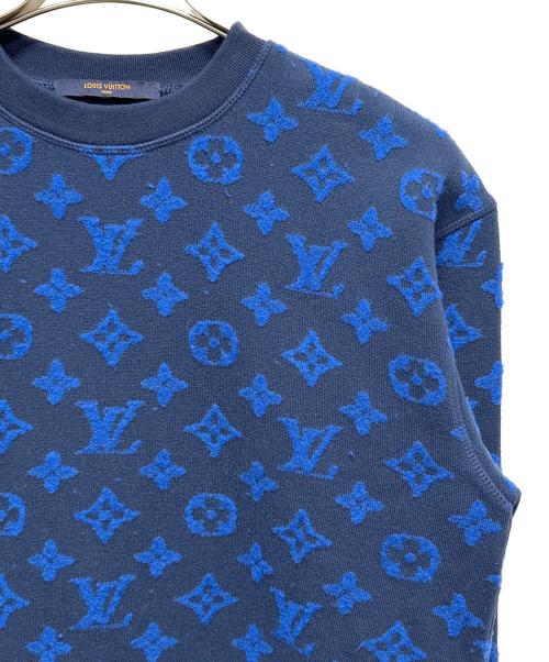 LOUIS VUITTON（ルイ ヴィトン）LOUIS VUITTON (ルイ ヴィトン) モノグラムスウェット　RM192M NPN HHY14W ネイビー サイズ:XSの古着・服飾アイテム