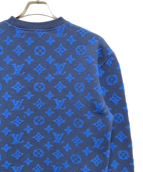 LOUIS VUITTON（ルイ ヴィトン）LOUIS VUITTON (ルイ ヴィトン) モノグラムスウェット　RM192M NPN HHY14W ネイビー サイズ:XSの古着・服飾アイテム
