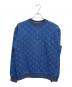 LOUIS VUITTON（ルイ ヴィトン）の古着「モノグラムスウェット　RM192M NPN HHY14W」｜ネイビー