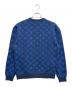 LOUIS VUITTON (ルイ ヴィトン) モノグラムスウェット　RM192M NPN HHY14W ネイビー サイズ:XS：70000円