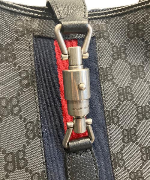BALENCIAGA（バレンシアガ）BALENCIAGA (バレンシアガ) GUCCI (グッチ) ジャッキーショルダーバッグ ブラック サイズ:-の古着・服飾アイテム