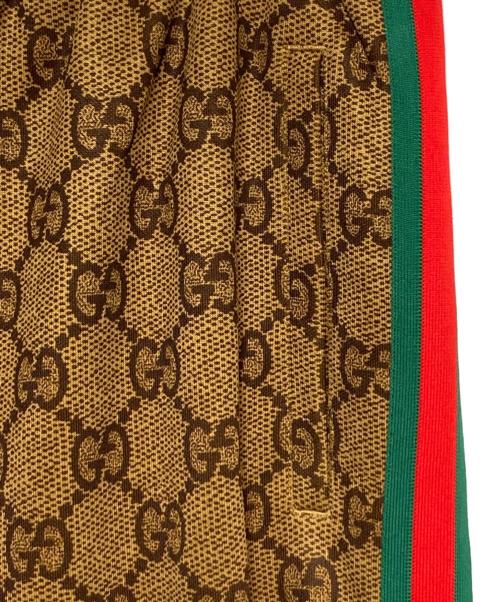 GUCCI（グッチ）GUCCI (グッチ) GGテクニカルジャージージョギングパンツ ベージュ サイズ:XLの古着・服飾アイテム