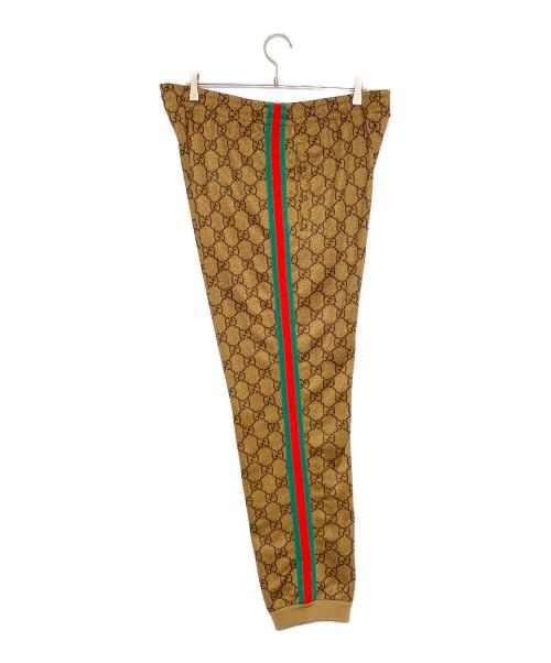 GUCCI（グッチ）GUCCI (グッチ) GGテクニカルジャージージョギングパンツ ベージュ サイズ:XLの古着・服飾アイテム