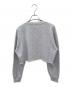 CELINE (セリーヌ) クロップドスウェット グレー サイズ:S：56000円