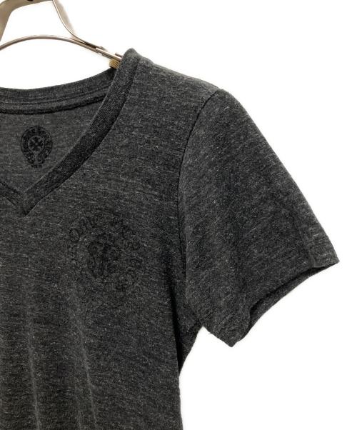 CHROME HEARTS（クロムハーツ）CHROME HEARTS (クロムハーツ) American Flag TEE/星条旗ロゴTシャツ グレー サイズ:XSの古着・服飾アイテム
