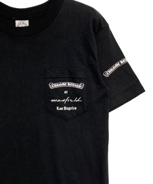 CHROME HEARTS（クロムハーツ）CHROME HEARTS (クロムハーツ) Max Field (マックスフィールド) Tシャツ ブラック サイズ:Sの古着・服飾アイテム