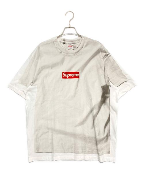 SUPREME（シュプリーム）SUPREME (シュプリーム) MM6 Maison Margiela (エムエムシックスメゾンマルジェラ) Box Logo Tee ホワイト サイズ:Lの古着・服飾アイテム