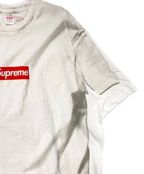 SUPREME（シュプリーム）SUPREME (シュプリーム) MM6 Maison Margiela (エムエムシックスメゾンマルジェラ) Box Logo Tee ホワイト サイズ:Lの古着・服飾アイテム