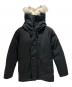 CANADA GOOSE（カナダグース）の古着「ダウンジャケット」｜ブラック