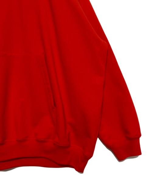 BALENCIAGA（バレンシアガ）BALENCIAGA (バレンシアガ) キャンペーンロゴパーカー レッド サイズ:Sの古着・服飾アイテム