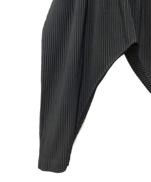 HOMME PLISSE ISSEY MIYAKE（オム プリッセ イッセイ ミヤケ）HOMME PLISSE ISSEY MIYAKE (オム プリッセ イッセイ ミヤケ) プリーツサルエルパンツ ブラック サイズ:2の古着・服飾アイテム
