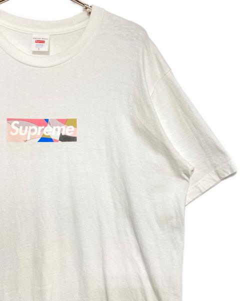 SUPREME（シュプリーム）SUPREME (シュプリーム) Emilio Pucci (エミリオ プッチ) Box Logo Tee ホワイト サイズ:Lの古着・服飾アイテム