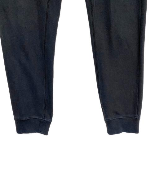 STONE ISLAND（ストーンアイランド）STONE ISLAND (ストーンアイランド) コットンスウェットシャーリングテーパードパンツ ブラック サイズ:XLの古着・服飾アイテム