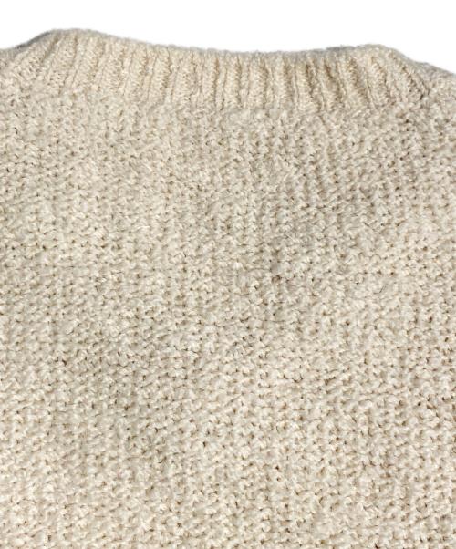 Maison Margiela（メゾンマルジェラ）Maison Margiela (メゾンマルジェラ) ウールニット ベージュ サイズ:Mの古着・服飾アイテム