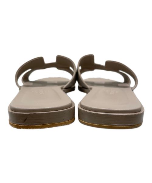 HERMES（エルメス）HERMES (エルメス) オランサンダル エトゥープ サイズ:37の古着・服飾アイテム