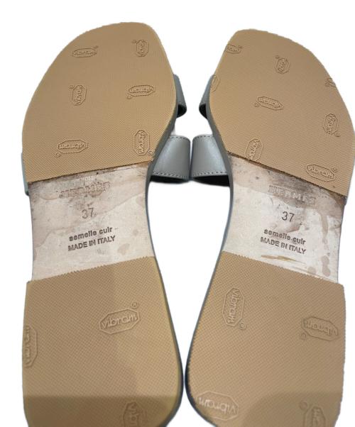 HERMES（エルメス）HERMES (エルメス) オランサンダル エトゥープ サイズ:37の古着・服飾アイテム