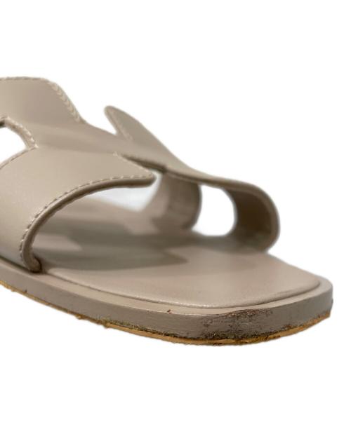 HERMES（エルメス）HERMES (エルメス) オランサンダル エトゥープ サイズ:37の古着・服飾アイテム