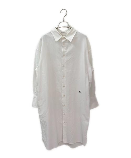 MADISON BLUE（マディソンブルー）MADISON BLUE (マディソンブルー) シャツワンピース ホワイト サイズ:2の古着・服飾アイテム