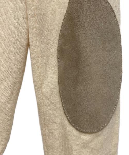 Maison Margiela（メゾンマルジェラ）Maison Margiela (メゾンマルジェラ) エルボーパッチニット ベージュ サイズ:Sの古着・服飾アイテム