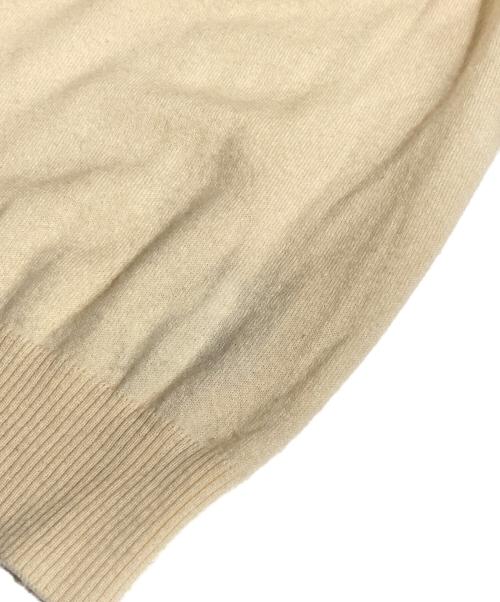 Maison Margiela（メゾンマルジェラ）Maison Margiela (メゾンマルジェラ) エルボーパッチニット ベージュ サイズ:Sの古着・服飾アイテム