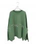 MM6 Maison Margiela（エムエムシックスメゾンマルジェラ）の古着「バンド スウェットシャツ」｜グリーン
