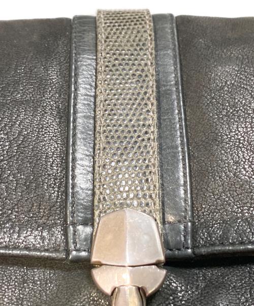 CHROME HEARTS（クロムハーツ）CHROME HEARTS (クロムハーツ) クラッチバッグ ブラックの古着・服飾アイテム