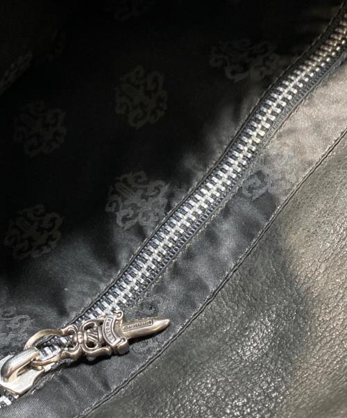 CHROME HEARTS（クロムハーツ）CHROME HEARTS (クロムハーツ) クラッチバッグ ブラックの古着・服飾アイテム