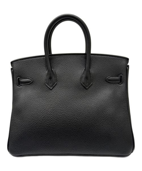 HERMES（エルメス）HERMES (エルメス) バーキン 25 ブラック T刻印:2015年 シルバー金具 ブラック サイズ:25の古着・服飾アイテム