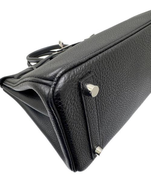 HERMES（エルメス）HERMES (エルメス) バーキン 25 ブラック T刻印:2015年 シルバー金具 ブラック サイズ:25の古着・服飾アイテム