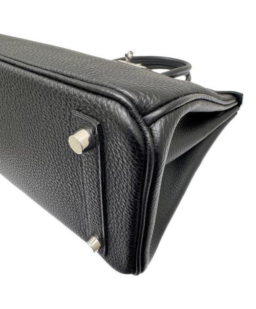 HERMES（エルメス）HERMES (エルメス) バーキン 25 ブラック T刻印:2015年 シルバー金具 ブラック サイズ:25の古着・服飾アイテム