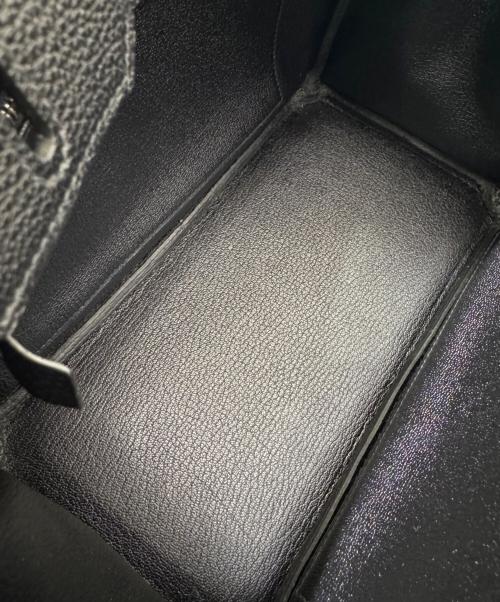 HERMES（エルメス）HERMES (エルメス) バーキン 25 ブラック T刻印:2015年 シルバー金具 ブラック サイズ:25の古着・服飾アイテム