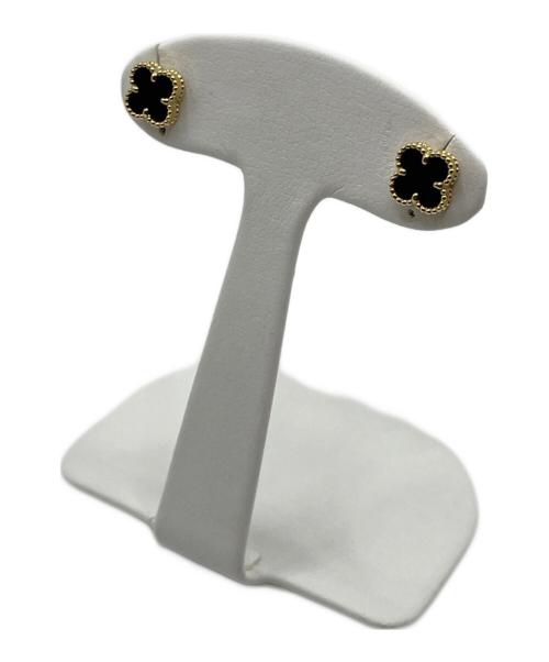 VAN CLEEF & ARPELS（ヴァンクリーフ＆アーペル）VAN CLEEF & ARPELS (ヴァンクリーフ＆アーペル) スウィートアルハンブラオニキスピアスの古着・服飾アイテム