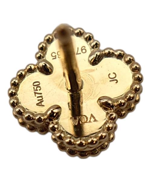 VAN CLEEF & ARPELS（ヴァンクリーフ＆アーペル）VAN CLEEF & ARPELS (ヴァンクリーフ＆アーペル) Sweet Alhambra Earring スウィートアルハンブラオニキスピアス サイズ:スウィートの古着・服飾アイテム