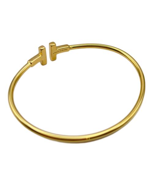 TIFFANY & Co.（ティファニー）TIFFANY & Co. (ティファニー) T Wire Diamond Bracelet M ティファニーT ワイヤー ダイヤ ブレスレット サイズ:M/16.0cmの古着・服飾アイテム