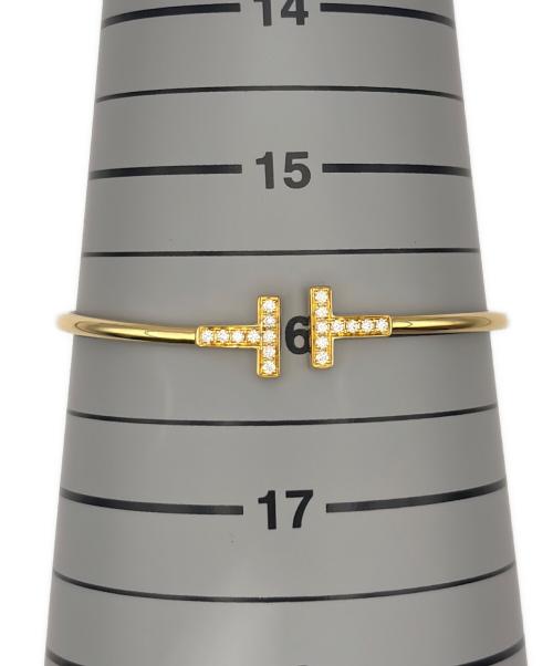 TIFFANY & Co.（ティファニー）TIFFANY & Co. (ティファニー) T Wire Diamond Bracelet M ティファニーT ワイヤー ダイヤ ブレスレット サイズ:M/16.0cmの古着・服飾アイテム