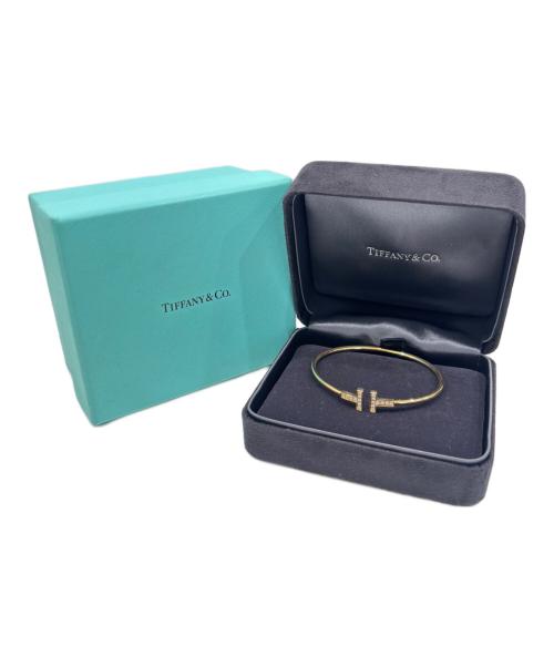 TIFFANY & Co.（ティファニー）TIFFANY & Co. (ティファニー) T Wire Diamond Bracelet M ティファニーT ワイヤー ダイヤ ブレスレット サイズ:M/16.0cmの古着・服飾アイテム