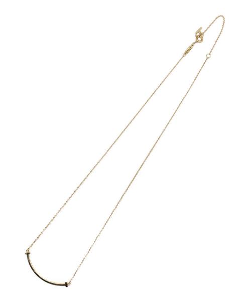 TIFFANY & Co.（ティファニー アンド コー）TIFFANY & Co. (ティファニー) Tスマイルスモールネックレス/60011679 サイズ:スモールの古着・服飾アイテム
